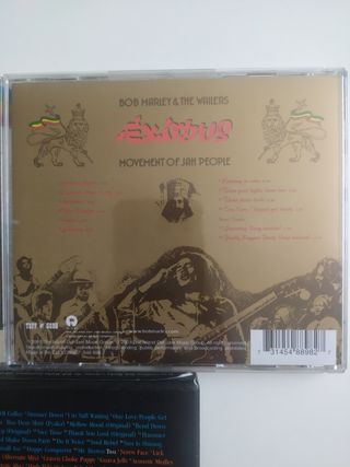 Lote 5 CDs Bob Marley & The Wailers.