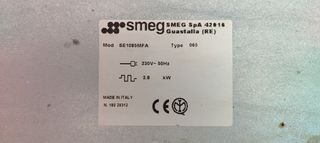 Repuestos Horno SMEG SE1085MFA vintage