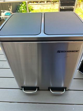 SONGMICS - 2x1  cubos basura 15L impecable