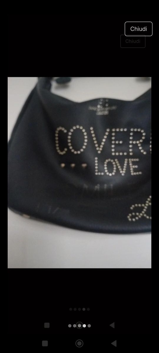 Borsa Coveri nera - Love