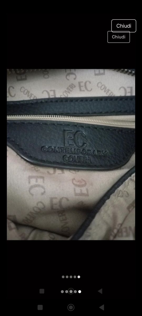 Borsa Coveri nera - Love