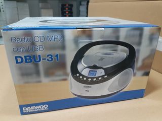 Radio CD Daewoo DUB-31 - Portátil