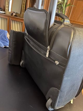 Maletín ejecutivo comercial con ruedas