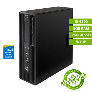 HP Z240 SFF, i5-6500, 8GB RAM, 256GB-SSD, W10P