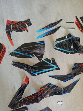 Kit pegatinas ktm