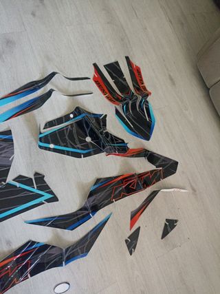Kit pegatinas ktm