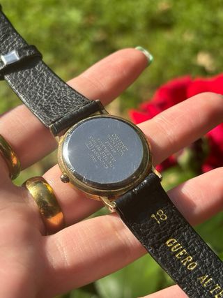 Reloj Orient cuarzo dorado