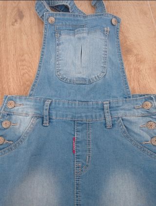 Vestido vaquero niña