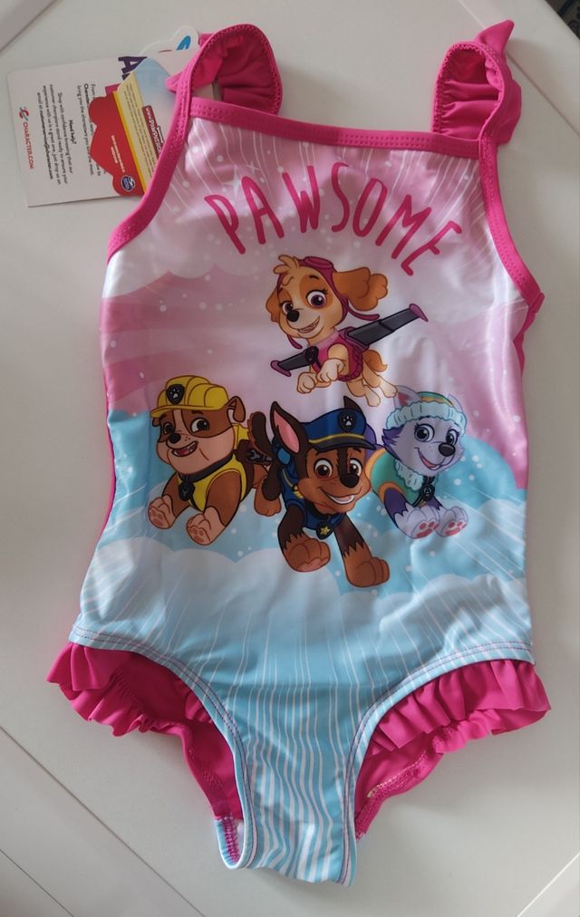 Bañador Patrulla Canina niña 4-5 años