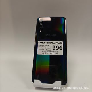 Samsung Galaxy A50, 128GB, Negro, Grado- 35177...