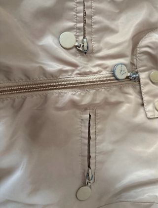 Giubbotto bimba beige tg. 8