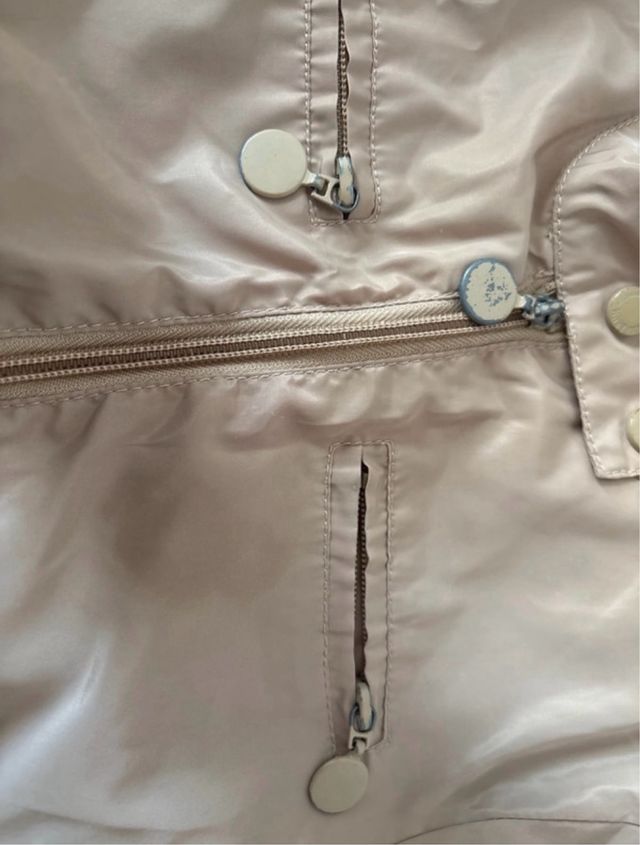 Giubbotto bimba beige tg. 8