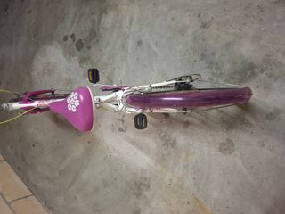 Bicicleta niña 20" usada