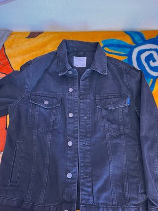 Cazadora vaquera negra - Talla m