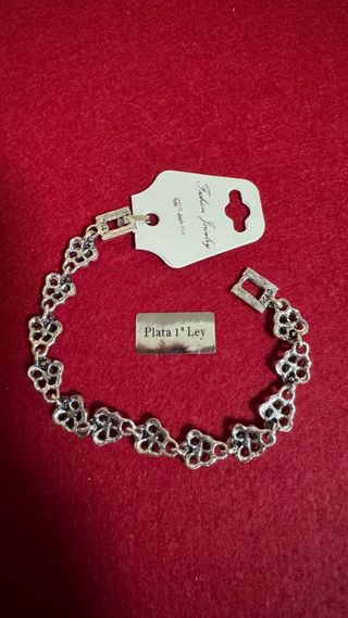 Pulsera de Plata y Marquesitas estilo
vintage