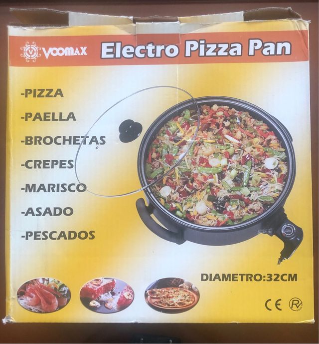 Paellera eléctrica Voomax 32cm