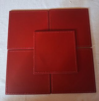 5 posavasos Kiss Kiss Bang Bang