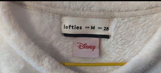 Sudadera Lefties Minnie Navidad blanca talla M
