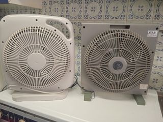 2 Ventiladores   KRAKIG Y SELEC-line - con reloj