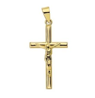 Cruz Cristo Madero Redondo
Oro 18 Klt