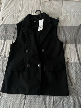Chaleco negro Zara - Talla única