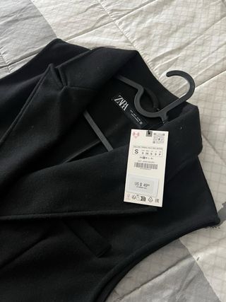 Chaleco negro Zara - Talla única