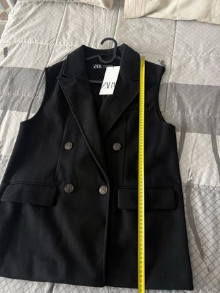 Chaleco negro Zara - Talla única