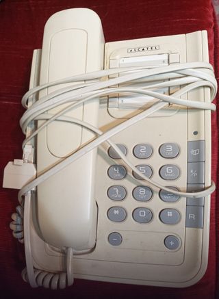 Teléfono Fijo Alcatel Blanco