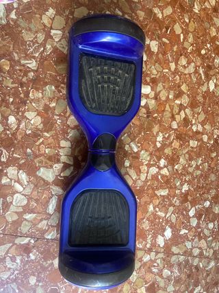 Hoverboard azul eléctrico
