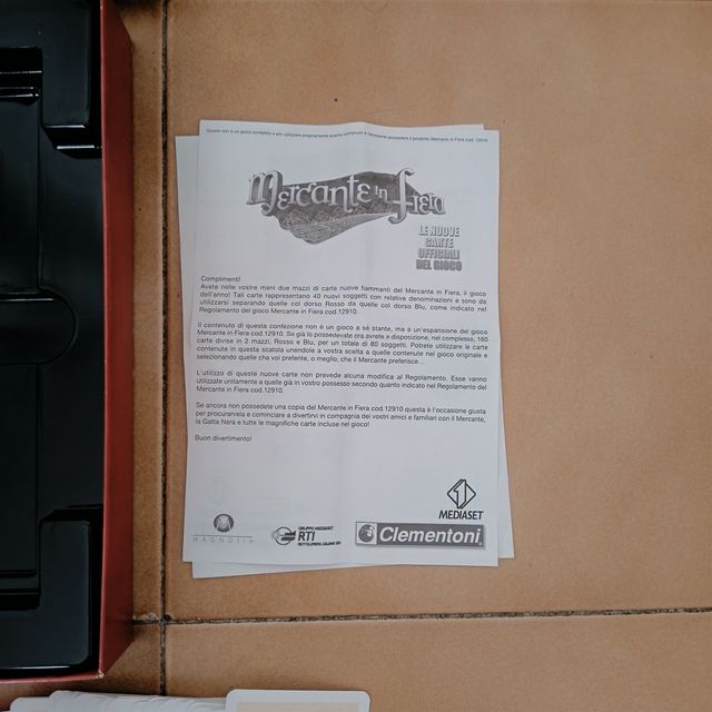 A21 Espansione Mercante in fiera Italia1 carte 13