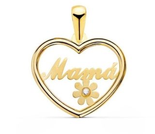 Colgante Corazón Mamá Oro
18 Klt.