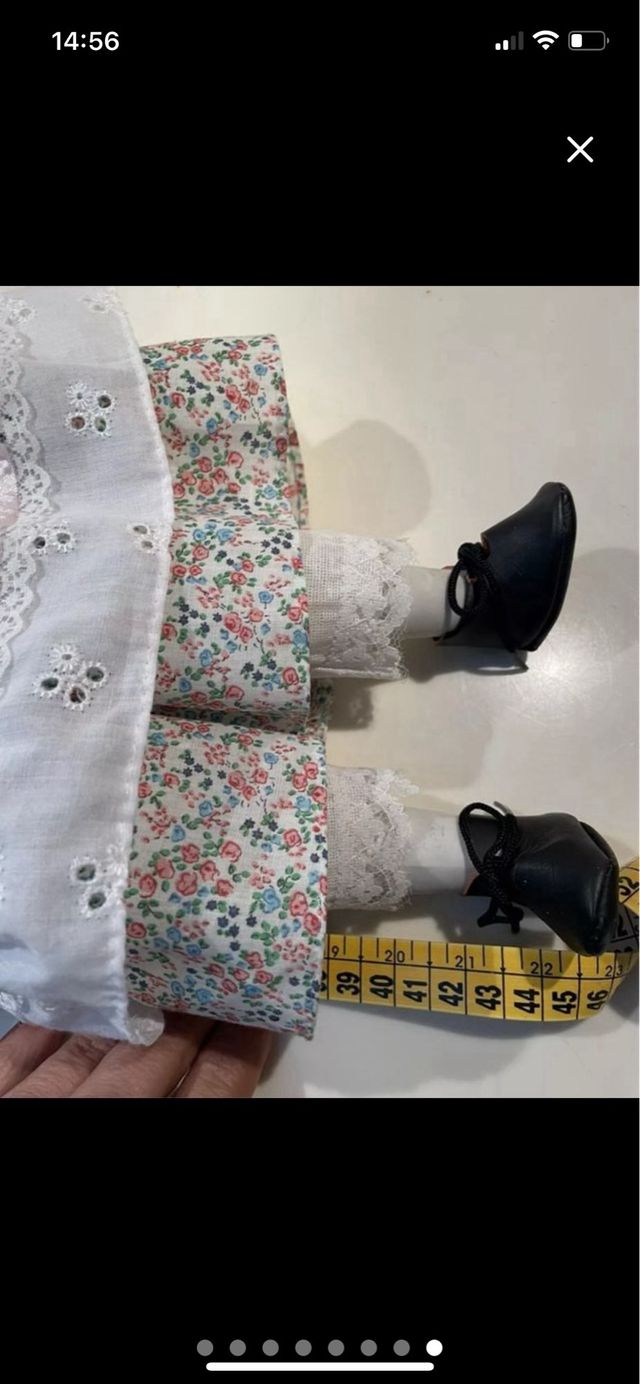 Bambola  Vintage da collezione porcellana bisquit