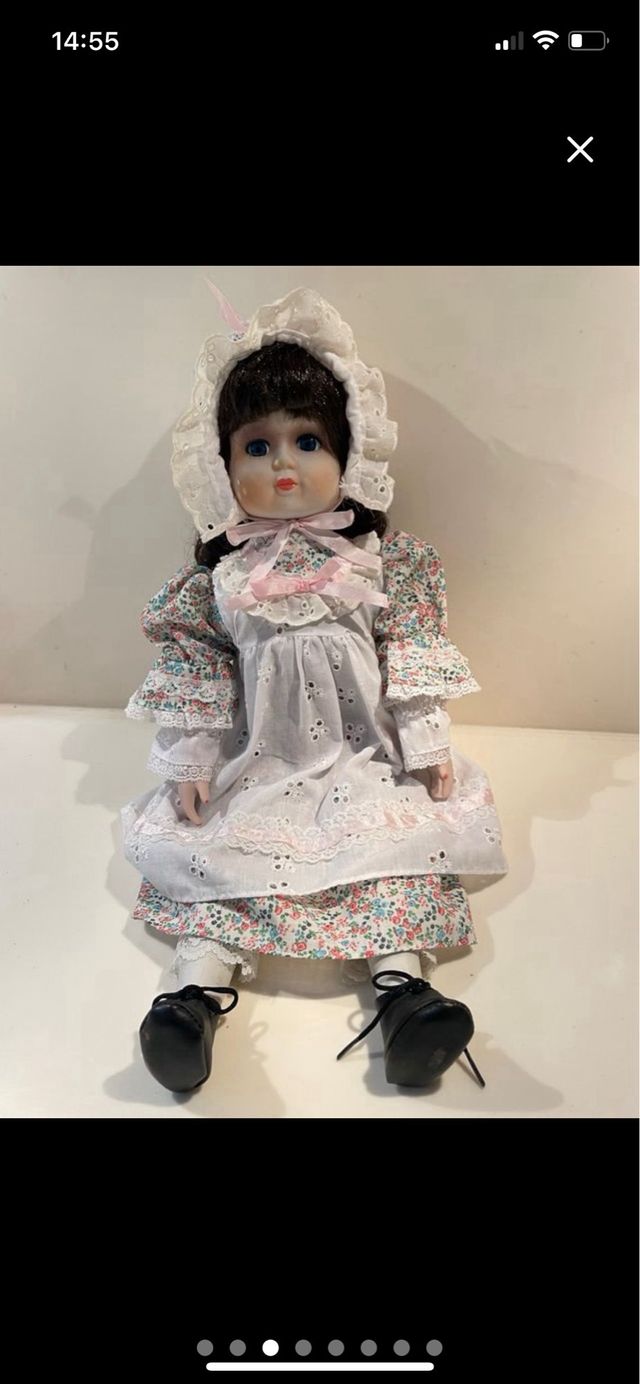 Bambola  Vintage da collezione porcellana bisquit