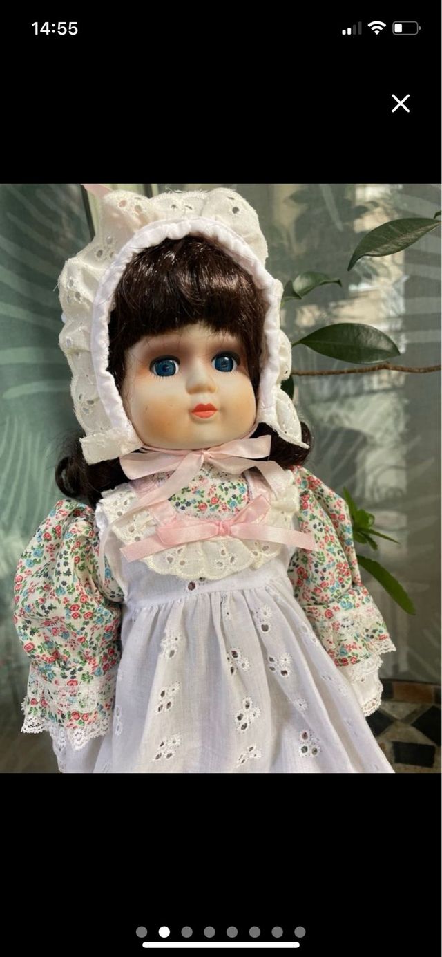 Bambola  Vintage da collezione porcellana bisquit