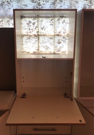 Muebles cocina blancos de madera