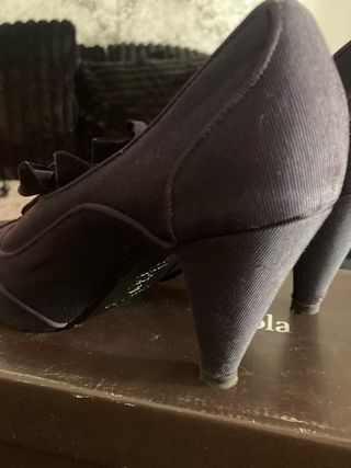 Zapatos fiesta azul marino