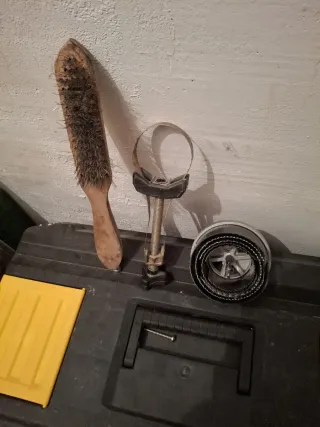 Juego herramientas albañilería