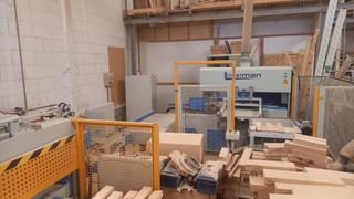 Línea mecanizado finger joint