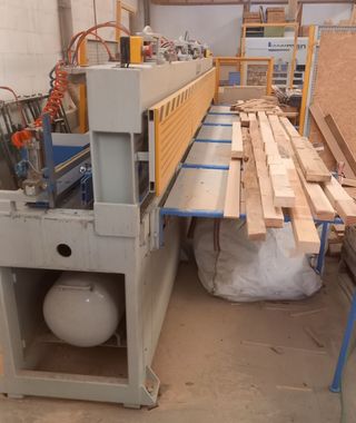 Línea mecanizado finger joint