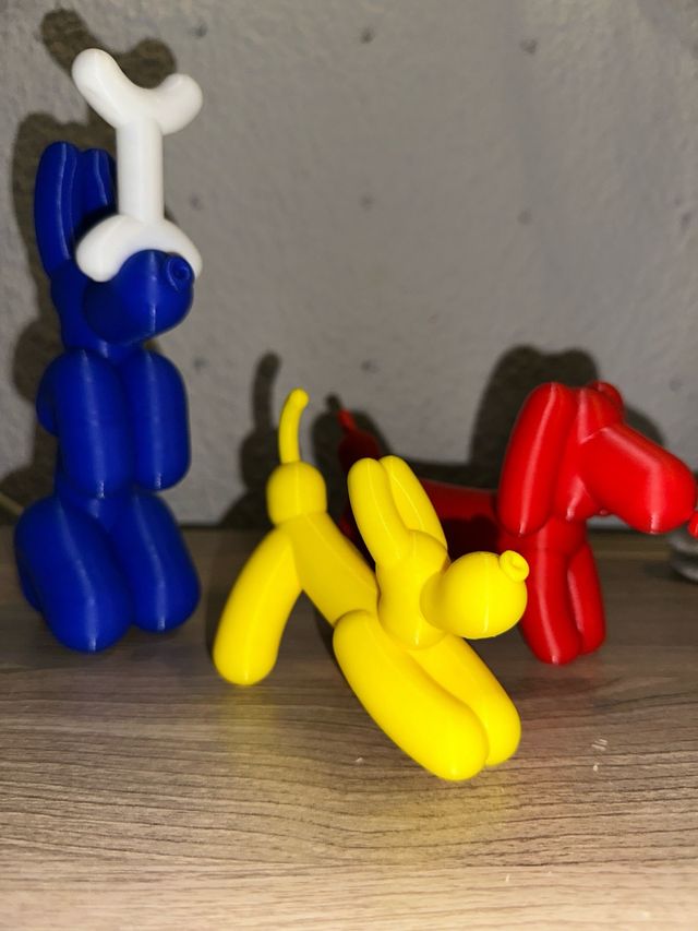 Raccolta o deformazione delle figure, Balloon dogs