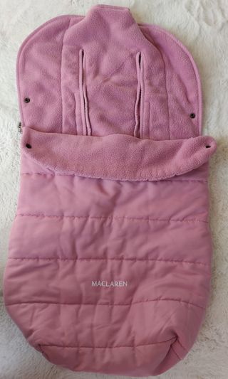 Saco Maclaren rosa para silla paseo