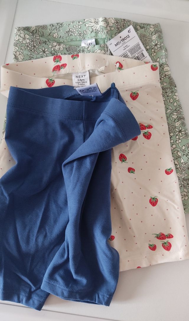 Pack de 3 Leggins niña (3-4 años) - Nuevos