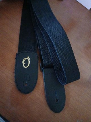 Correa guitarra negra