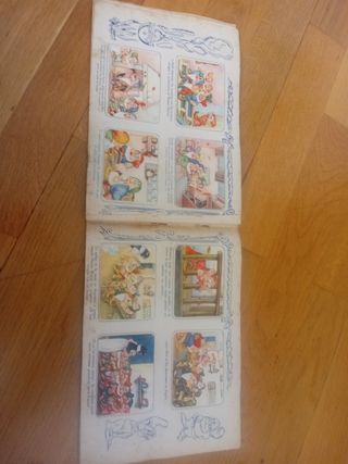 Álbum cromos Blancanieves vintage