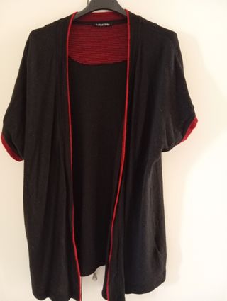 Gilet misto lana 