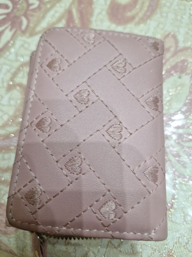 Portafoglio rosa donna