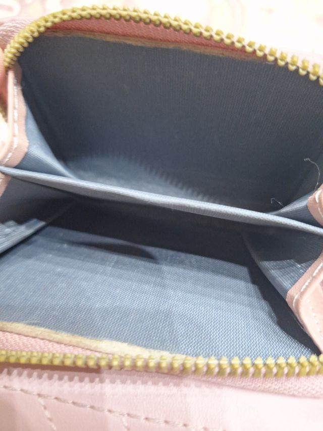 Portafoglio rosa donna