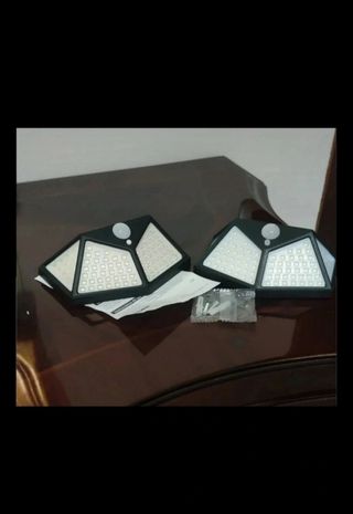 2 Luci solari esterne 100 LED