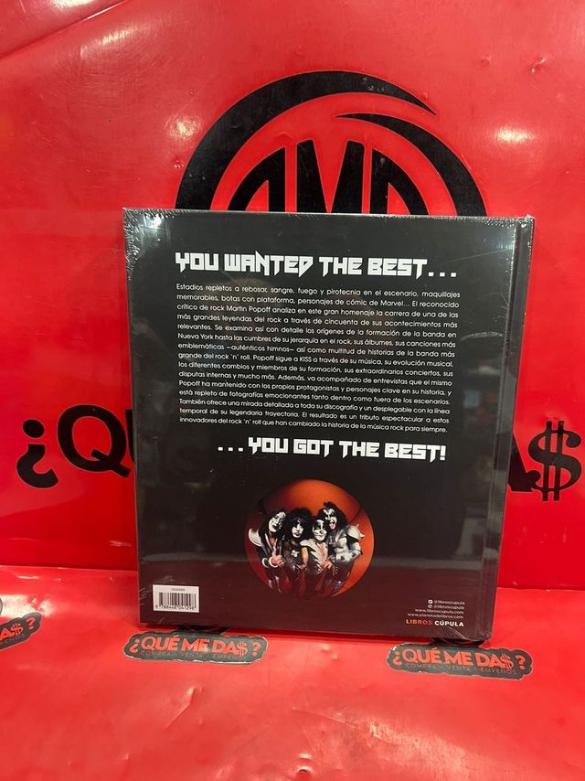 Libro Kiss 50 Aniversario Libros Cupula