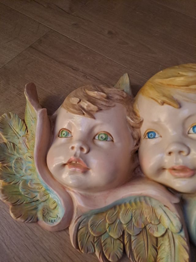2 Angelitos Fontanini - Decoración